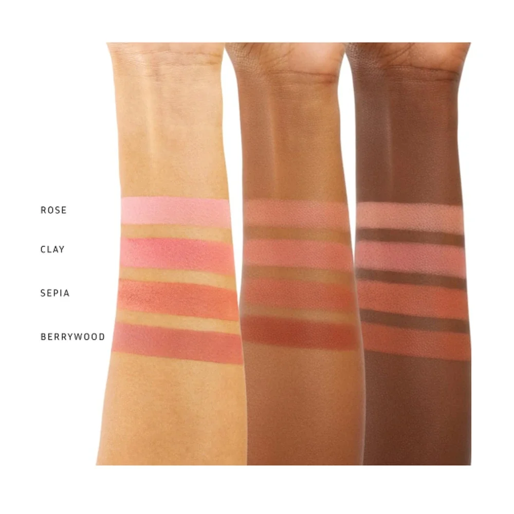 Lithe 4 Shade Sunset Blush Palette Pink Tones for Natural Flush Silky Blendable